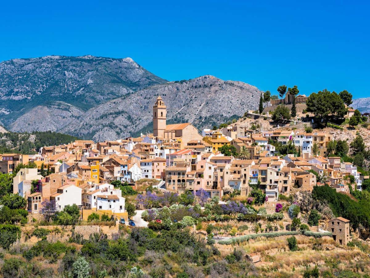Villa Casaboutique Cerca Del Mar Con Vistas A La Montana Polop Esterno foto